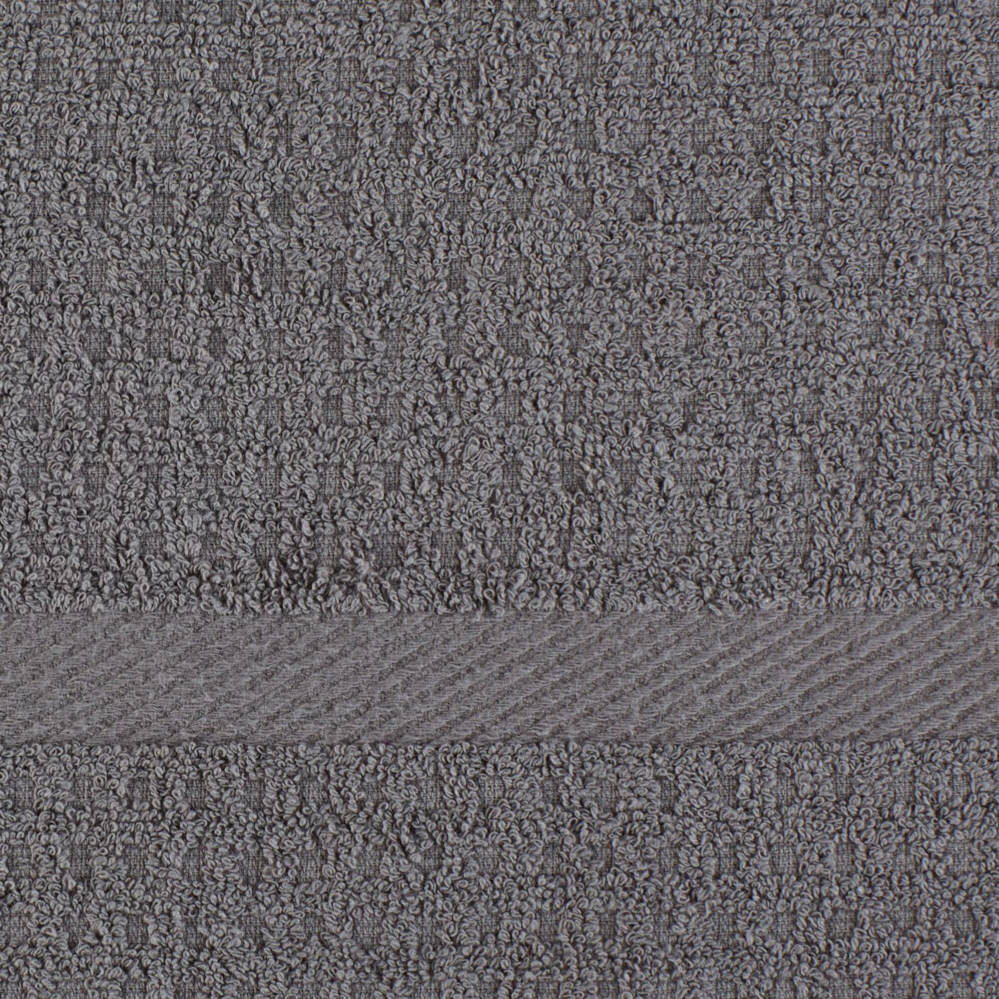 DII® Solid Gray Waffle Terry Dishtowel, 4ct.